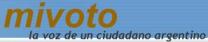 Sitio sobre elecciones argentinas