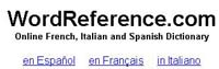 Diccionarios multiling&uuml;es online