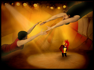 Trapezio y Pintura de Angeles