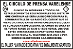 El  Taller La Radio Educativa, es totalmente gratuito.