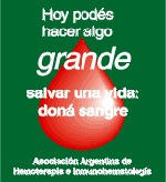 Asociaci�n Argentina de Hemoterapia e Inmunohematolog�a